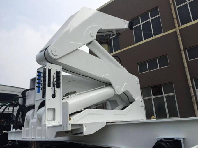 20 FT Container Skeleton Slide Chassis XCMG Cần cẩu tự tải thủy lực ...
